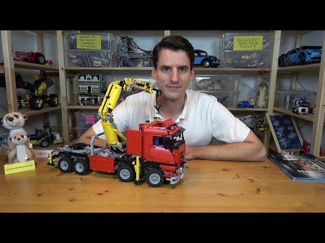 uddybe Tilfældig Pelagic LEGO® Technic 8258 - Truck mit Power-Schwenkkran - YouTube
