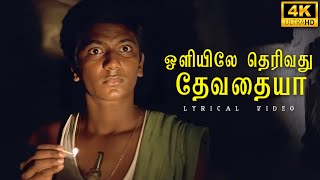 ஒளியிலே தெரிவது தேவதையா பாடல் வரிகள் | அழகி  | 4K | பார்த்திபன் |  இளையராஜா | பழனி பாரதி