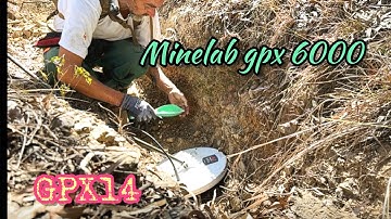 Minelab gpx 6000 with the gpx14 coil. #jenkosgold