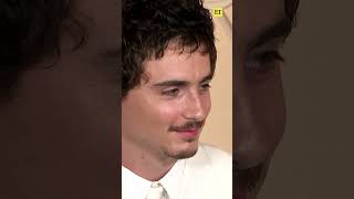 Timothée Chalamet is in full Marty-mode at the #Oscars. 👏
