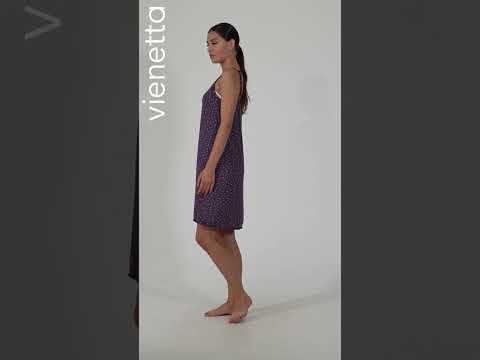 Купить Ночная сорочка на бретельках VIENETTA 4040154422 в Украина в Lingerie.ua - Одяг для дому та відпочинку, Видео 1