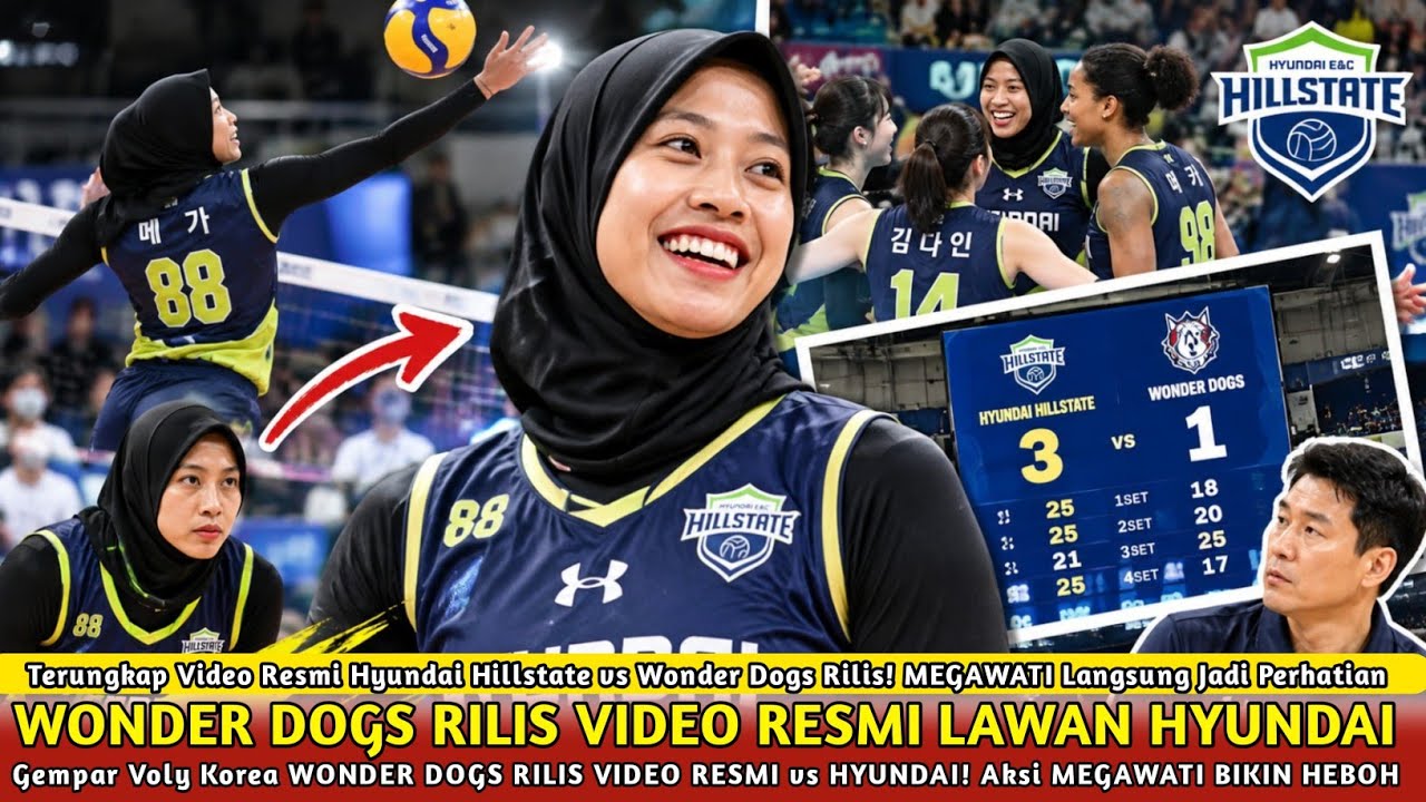 🔴 GEGER‼️ VIDEO RESMI HYUNDAI vs WONDER DOGS RILIS! Meg… — Transcript