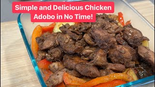 Easy Chicken Adobo: Quick Recipe for Busy Weeknights! #chicken #easy #healthy #food