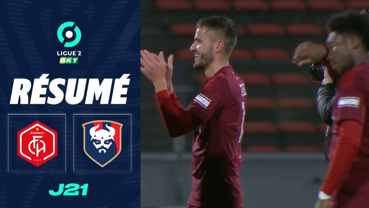 FC ANNECY - STADE MALHERBE CAEN (2 - 0) - Résumé - (FCA - SMC) / 2022-2023