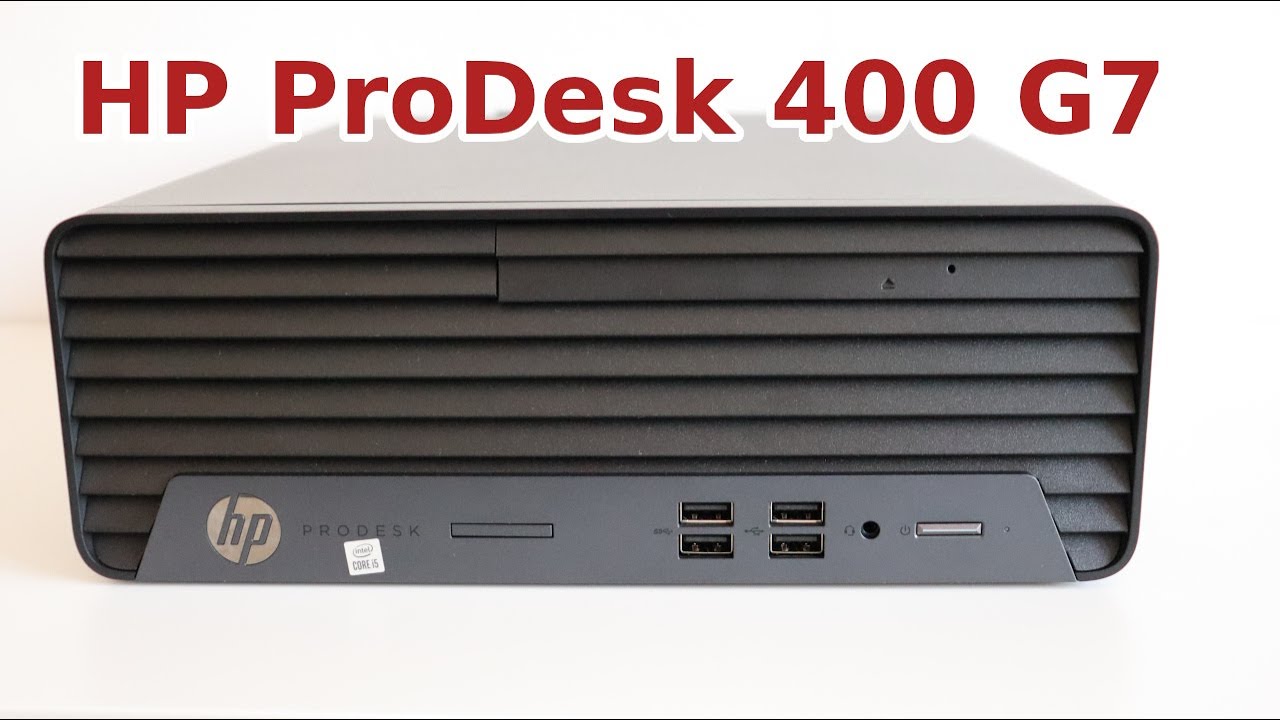 HP ProDesk 400 G7 with Intel Core i5, 8GB DDR4, 512GB NVMe Review & Teardown