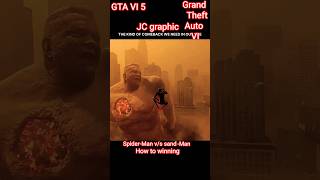 🌪️👊Battle of the ||“Spider-Man v/s Sandman”💣,, #anime #gaming #Grand Theft Auto VI