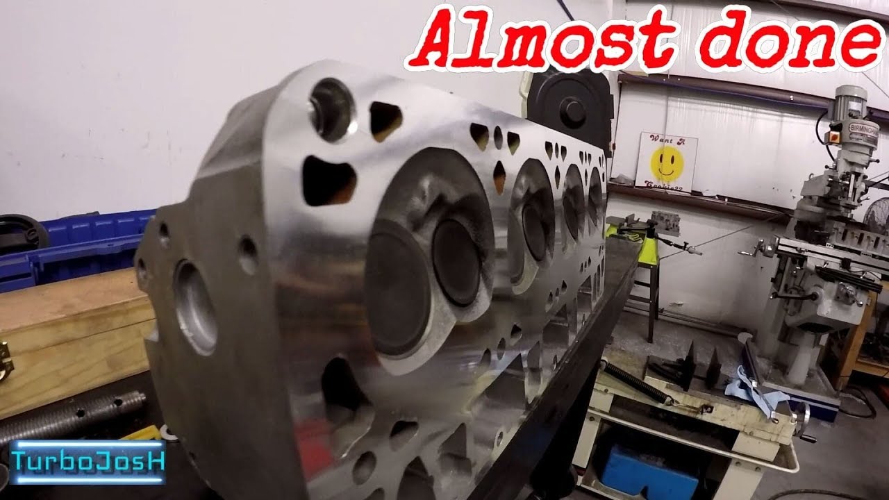 LM7 5.3L BUILD 4 Resurfacing cyinder heads! - YouTube