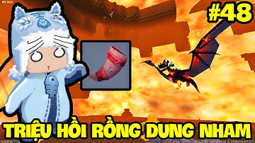 SINH TỒN ĐẠI DƯƠNG - TẬP 48: MEOWPEO TRIỆU HỒI BOSS RỒNG HẮC LONG NHAM THẠCH TRONG MINI WORLD