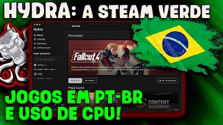 Jogos em PT-BR no Hydra e ALTO USO de CPU!