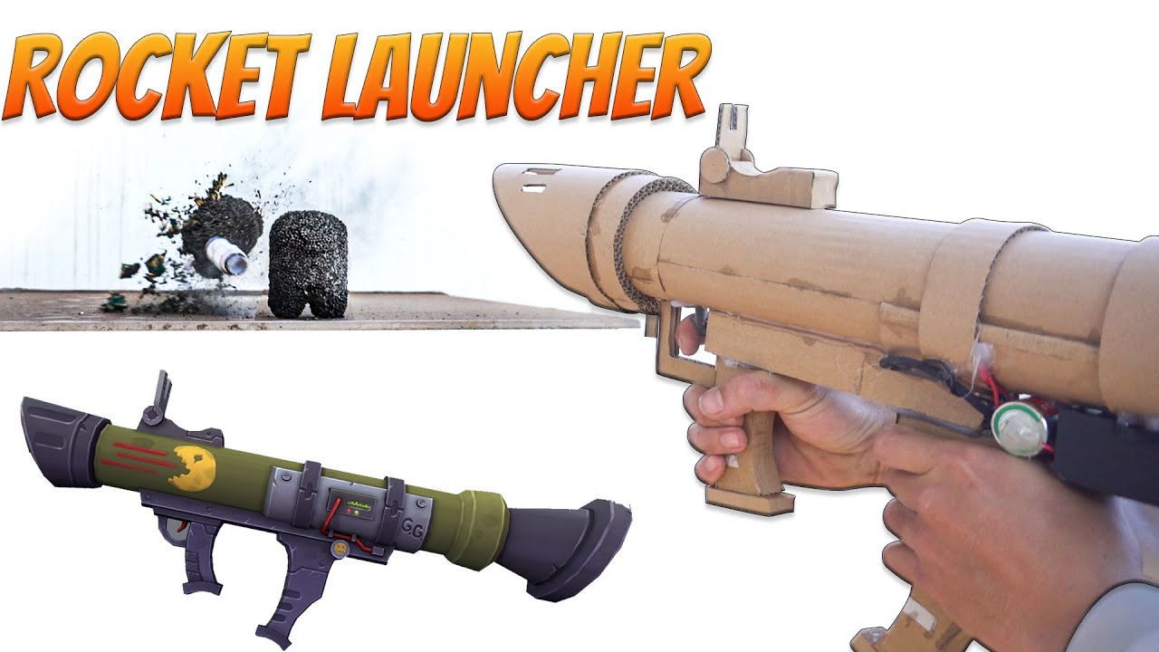 Stylized Rocket Launcher Amazing DIY Cardboard Toys YouTube