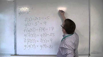OCR MEI Core 3 2.15 Introducing Composite Functions Part 1