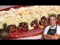 Canelones de carne, te va a sorprender su sabor. Te doy un truco para que se enrollen perfectos.