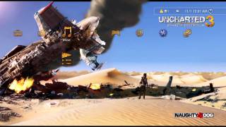 UNCHARTED 3: Drake's Deception PS3 Dynamic Theme [Official HD]