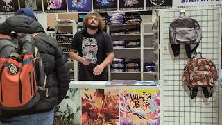 Helluva Boss and Hazbin Hotel  merchandise at Shark 🦈 Robot 🤖 booth at SacAnime 2024 Winter