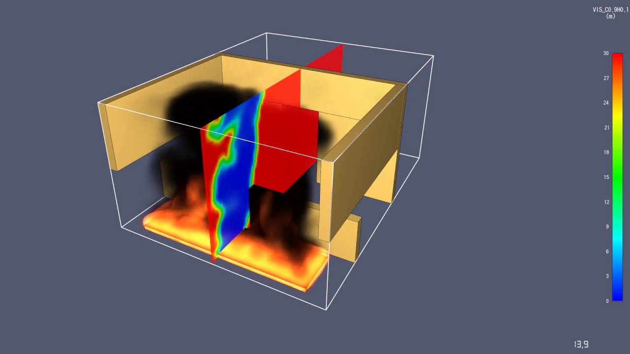 fire protection simulation - YouTube