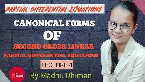 PARTIAL DIFFERENTIAL EQUATIONS | CHAPTER 6 | EXERCISE 3| OUR CLASSROOM | LECTURE 4