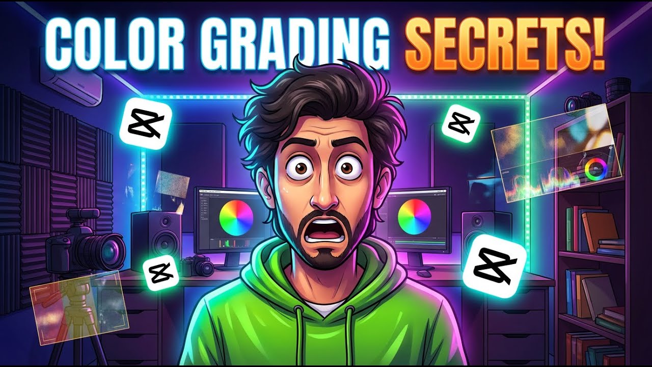 HOW TO COLOR GRADE DAY OR NIGHT VIDEOS IN CINEMATIC STYLE USING CAPCUT MOBILE