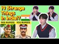 19 Strange Things That Only Happen In India | Korean Reaction!!🔥