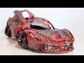 Ferrari LaFerrari Restoration Abandoned Model Car