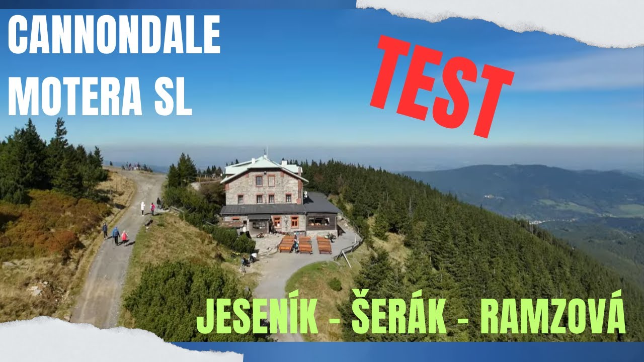 🚵 MTB Test Cannondale Moterra SL | Jeseníky – Šerák ➝ Ramzová (4K) | Drsný sjezd ze Šeráku! |