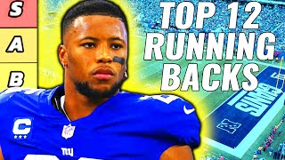 Top 12 Running Back Rankings Tiers PPR 2023 Fantasy Football