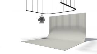 igus - drylin Curved linear guide with radii that can be chosen individually.