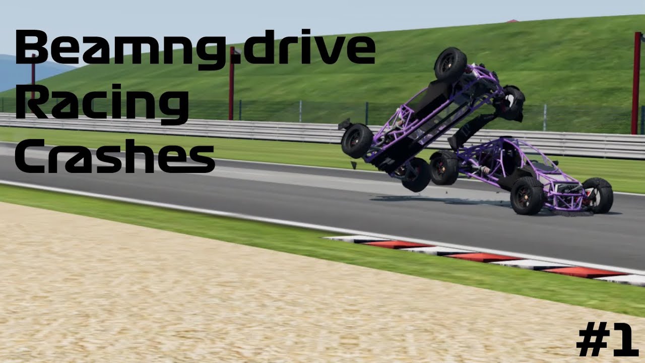 BeamNG.drive Racing Crashes #1 | 100 sub special video - YouTube