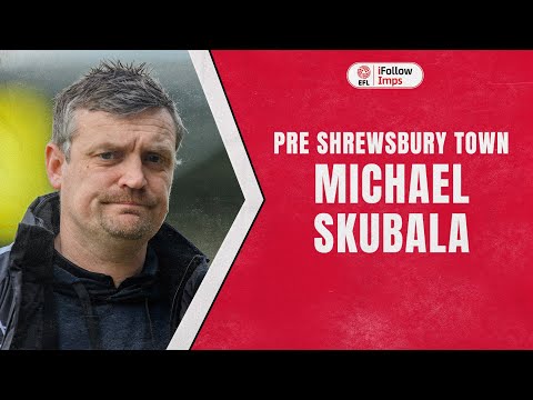 Michael Skubala pre Shrewsbury Town