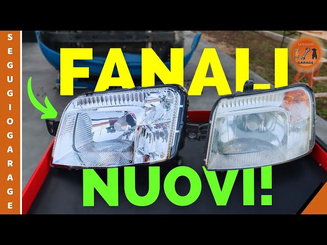 FANALI Anteriori - Come Sostituire i Fari nella Fiat Panda 169