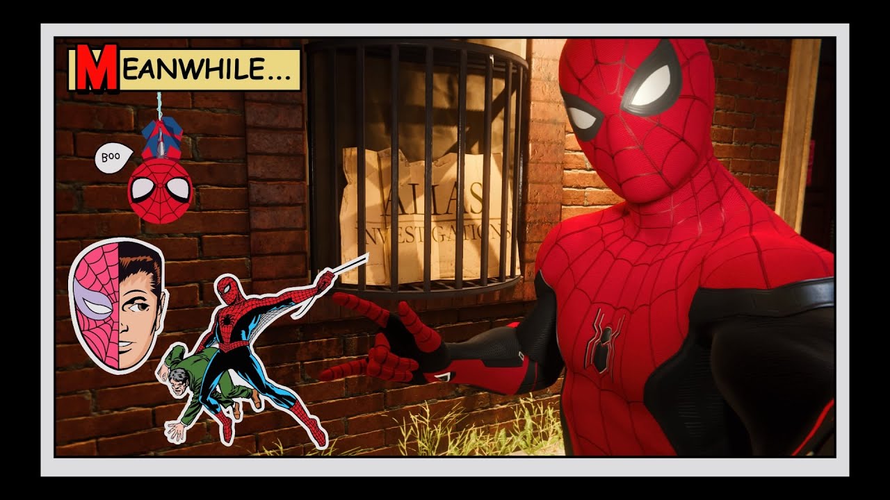 When you finally get the platinum trophy in Spider-Man PS4