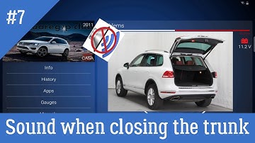 Disable rear tailgate beeping when opening/closing