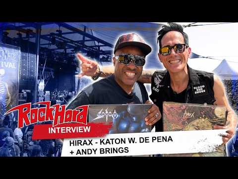Hirax - Andy Brings interviews Katon W. De Pena at Rock Hard Festival 2026 #hirax #sodom