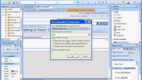 Create Custom List Form For A SharePoint List