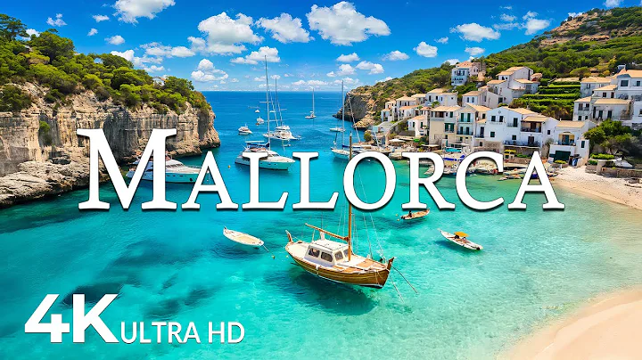 FLYING OVER MALLORCA (4K UHD) – Soothing Music Along With Beautiful Nature Video - 4K Video UHD #3