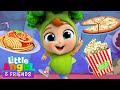 Yummy Yummy Food Song | Little Angel And Friends Kid Songs