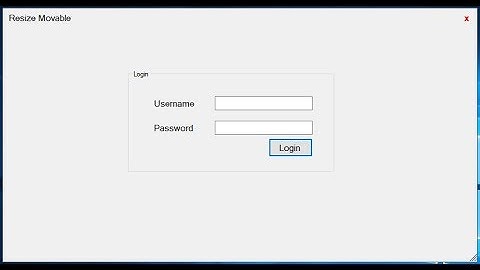 C# - How to move and resize a form without a border by Sokchab
