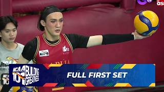 FULL FIRST SET (Semifinals) - Arellano Chiefs vs Mapúa Cardinals | NCAA Season 101