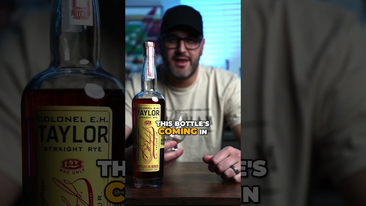 Is EH Taylor STRAIGHT Rye WORTH it?! Let's review it! 