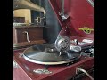 笠置 シヅ子 ♪あなたとならば♪ 1949年 78rpm record. Columbia Model No G ー 241 phonograph