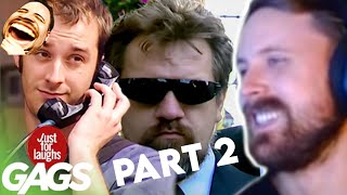 Forsen Reacts - Secret Agents Pranks - Best of Just For Laughs Gags PART 2