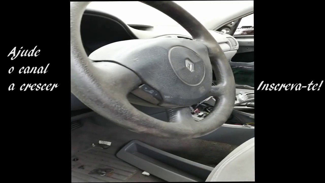 veja como desmontar airbag renault megane 2 laguna 2 scenic YouTube