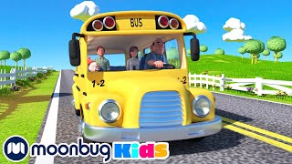 Wheels on the Bus V1 - Sing Along | @CoComelon | Moonbug Literacy