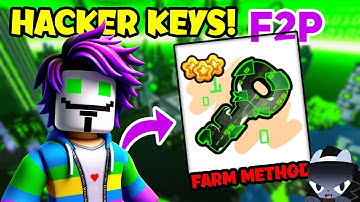 FASTEST WAY TO GET HACKER KEYS! *F2P* FARM METHOD In Pet Simulator 99 | Roblox