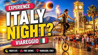 VIAREGGIO ITALY 🇮🇹 | Solar Eclipse, Sunset & Nightlife in Tuscany