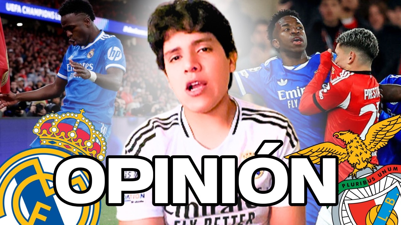 REAL MADRID 1-0 BENFICA| UVinicius foco de criticas | Análisis y 1 a 1