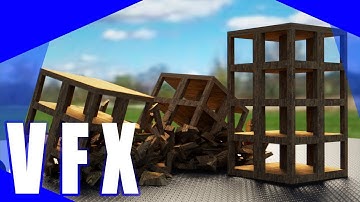 Blender - Building Collapse V5 - VFX