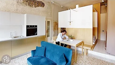 NEVER TOO SMALL: 15th Century Small Apartment Redesign Italy - 36sqm/387sqft - DayDayNews