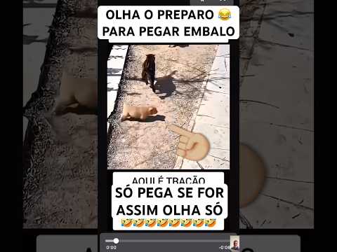 OLHA COMO ELE FAZ PARA CORRER GENTE