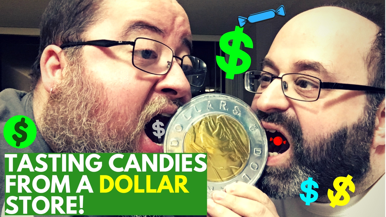 CANDIES FROM A DOLLAR STORE | The Fluffies Channel