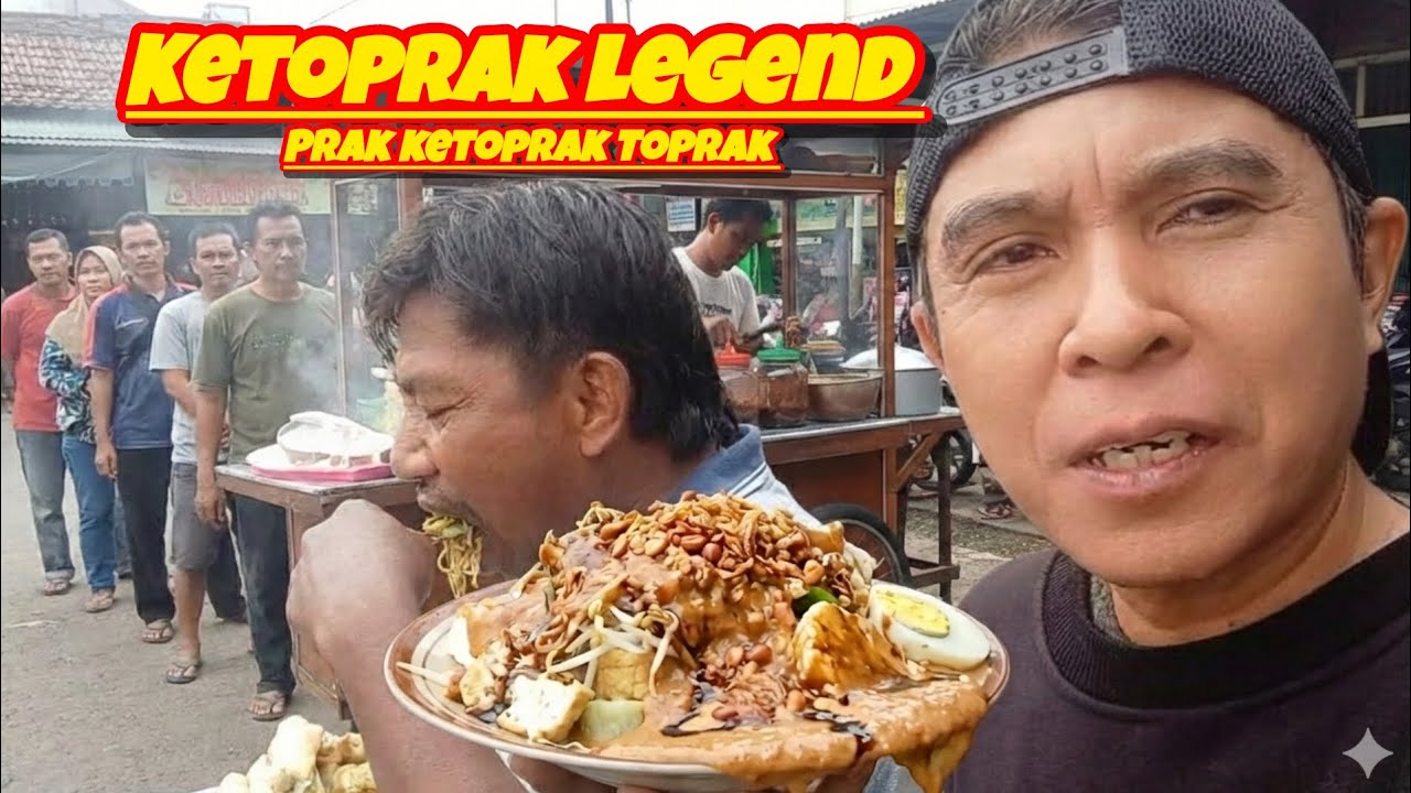 KETOPRAK KOMPLIT BUMBU KACANG KENTAL GURIH MANIS BIKIN NAGIH & MENGENYANGKAN 